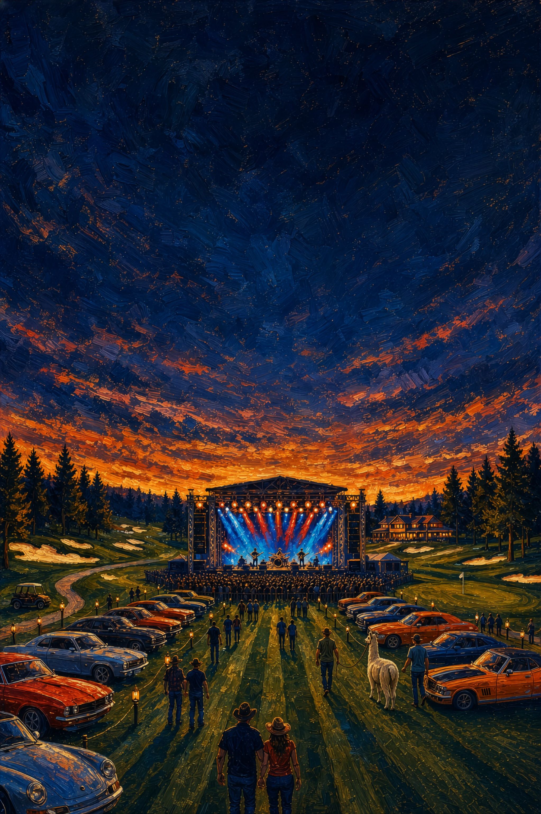 Cool August Nights background